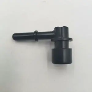 Motorcycle Scooter Air Pump Assembly Universal Steering Air Pump Connector Black Resin