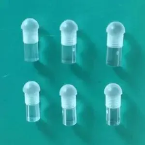 100pcs Transparent Color Waterproof Light Tubes for 4mm LED Diodes LED Light Tube Lamp Cover Replacement LLP-2011