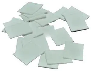 100 pieces TO-247 alumina ceramic thermal insulation sheet transistor high power heat sink pad 17*22