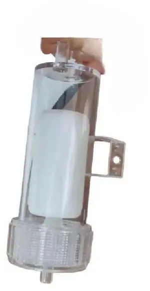 Hydrogen generator water-gas separator gas-liquid separation device