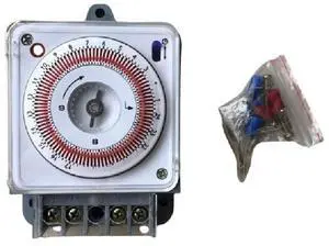 16A Mechanical Timer TID-03J Wired Cycle Timer Switch Power Supply Zero Fire Pick
