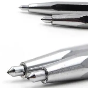 Diamond pen silicon wafer engraving pen engraving quartz cutting experiment