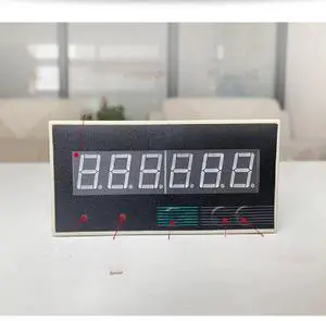 HB961 electronic 6-digit digital display intelligent reversible counter meter grating meter 2 groups output and HP961