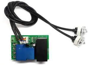 Dual detection liquid level photoelectric sensor infrared water level sensor relay switch output liquid level monitoring sensor