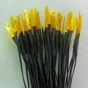 100pcs 28# PVC wire 0.5m 3435 film temperature sensor 3435 10K temperature sensor suitable for 3D printer sensor