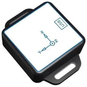 Bluetooth compatible three-axis displacement velocity amplitude vibration sensor motor pump vibration monitoring