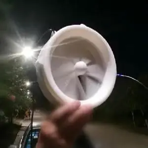 Automobile wind turbine generator Breeze permanent magnet resistance-free power generation Automobile electric vehicle motorcycle wind energy
