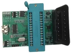 ELM327/PIC18F25K80-I/SS chip test fixture