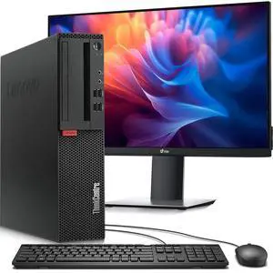 Restored Lenovo Thinkcentre Desktop, Intel Core i5 7th Gen Up to 4.30GHz Turbo, Built-in Wi-Fi, 16GB DDR4 RAM, 256GB SSD, Keyboard & Mouse, DisplayPort, Windows 11 Pro, Desktop Computer (Refurbished) Restored Lenovo Thinkcentre Desktop, Intel Core i5 7th Gen Up to 4.30GHz Turbo, Built-in Wi-Fi, 16GB DDR4 RAM, 256GB SSD, Keyboard & Mouse, DisplayPort, Windows 11 Pro, Desktop Computer (Refurbished)