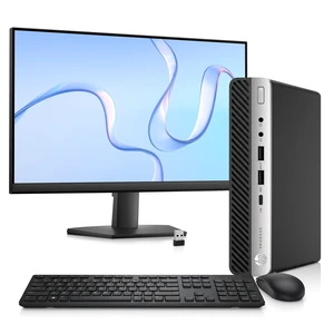HP 600 ProDesk Mini Desktop PC | Intel Core i5-8500 | 16GB DDR4 RAM | 256GB SSD | 24" HD LED | Built in Wi-Fi | Wireless keyboard & Mouse | Window 11 Pro | HP 600 ProDesk Mini Desktop PC | Intel Core i5-8500 | 16GB DDR4 RAM | 256GB SSD | 24" HD LED | Built in Wi-Fi | Wireless keyboard & Mouse | Window 11 Pro |