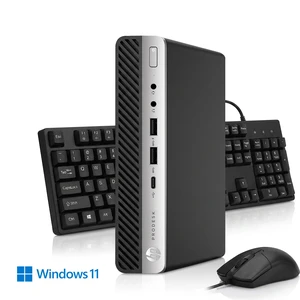 G4 600 ProDesk HP Mini Desktop PC- Intel Core i5-8500, 16GB DDR4 RAM, 512GB SSD, Wi-Fi Adapter, Window 11 Pro G4 600 ProDesk HP Mini Desktop PC- Intel Core i5-8500, 16GB DDR4 RAM, 512GB SSD, Wi-Fi Adapter, Window 11 Pro