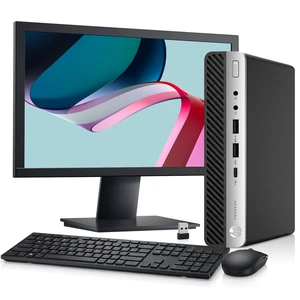 HP ProDesk G4 600 Mini Desktop PC- Intel Core i5-8500, 8GB DDR4 RAM, 256GB SSD, 19" HD LED, Wi-Fi Adapter with Wireless keyboard & Mouse Window 11 Pro HP ProDesk G4 600 Mini Desktop PC- Intel Core i5-8500, 8GB DDR4 RAM, 256GB SSD, 19" HD LED, Wi-Fi Adapter with Wireless keyboard & Mouse Window 11 Pro