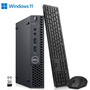 Dell OptiPlex MFF, 6-Cores Intel i5-9th Gen Processor, 32GB DDR4 Ram, 1TB SSD Storage, Wi-Fi, Wireless Keyboard & Mouse, Mini Business PC, Windows 11 Pro Dell OptiPlex MFF, 6-Cores Intel i5-9th Gen Processor, 32GB DDR4 Ram, 1TB SSD Storage, Wi-Fi, Wireless Keyboard & Mouse, Mini Business PC, Windows 11 Pro