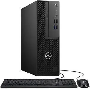 Dell OptiPlex 3080 SFF Desktop Computer PC Intel Quad Core i5-10500 up to 4.50GHz, 32GB DDR4 Ram,1TB SSD, Wi-Fi Adapter, Wireless Keyboard & Mouse, Windows 11 Pro (Renewed)