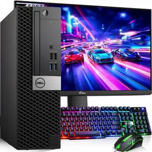 Restored Dell 3070 SFF Gaming PC | i5-8th Gen Processor | Nvidia GT 1030 GPU | 16GB DDR4 RAM | 256GB SSD | WiFi+ Gaming KB & Mouse |19" LED Monitor| Windows 11 Pro Gaming PC Bundle (Refurbished) Restored Dell 3070 SFF Gaming PC | i5-8th Gen Processor | Nvidia GT 1030 GPU | 16GB DDR4 RAM | 256GB SSD | WiFi+ Gaming KB & Mouse |19" LED Monitor| Windows 11 Pro Gaming PC Bundle (Refurbished)