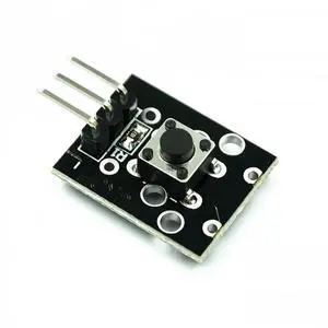 KY-004 3pin Button Key Switch Sensor Module Diy Starter Kit 6*6*5mm 6x6x5mm KY004 KY-004 3pin Button Key Switch Sensor Module Diy Starter Kit 6*6*5mm 6x6x5mm KY004