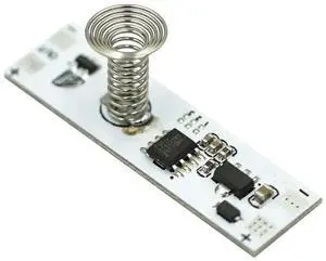 DC 12V Capacitive Touch Sensor Switch Coil Spring Switch LED Dimmer Control Switch 9-24V 30W 3A Smart Home LED Light Strip
