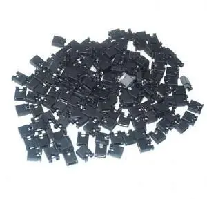 100pcs Mini Micro Jumper 2.54mm Header (shunts) Short Circuit Block Jumper