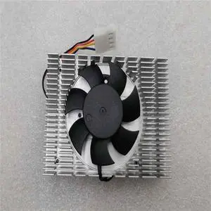 FOR Fan For LDM5010S DC5010MB1 AV-F5010MB YY5010H12B DC 12V 0.05A Diameter 47MM hole distance 26MM 4-wire mainboard cooling fan