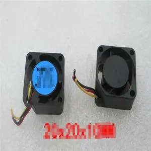 FOR 3D Printer Parts Reprap Fan 20x20 20mm 5V 3-wire Mini Brushless DC Axial Flow Mini Computer Cooling Fan Mini Fan