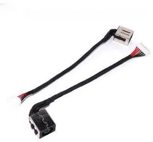 Laptop Charging Port DC Power Jack Replacement Cable for 15 7567 P65F D18KH 0D18KH