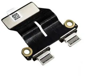 DC Power Jack I/O USB-C Board Flex Cable Replacement for 13" A1932 2018 A2179 A2337 2018-2020