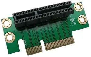 For PCI-E 4x riser card - 90° type