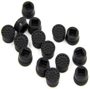 50pcs laptop pointer mouse black joystick caps
