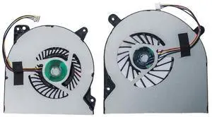 Suitable for G750J G750JS G750JW G750JX series laptop CPU + GPU cooling fan 5V 0.4A