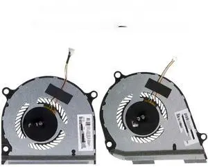 Replacement Laptop CPU+GPU Cooling Fan for X360 15-DS 15M-DR DR0004 15M-DS DS0011 W142 Series L53541-001 L53542-001