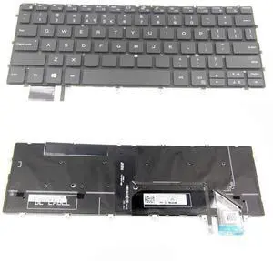 Laptop keyboard keys with backlight for 13 9370 13-9370 13-9370-D1705S US 06Y7DJ Backlit keyboard