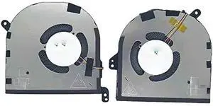 Suitable for 2020 15 9500 9510 5550 series 009RK6 0DJH35 laptop CPU+GPU cooling fan replacement parts