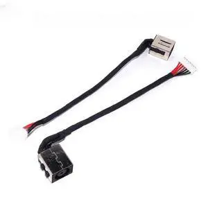 Laptop Charging Port DC Power Jack Replacement Cable for 15 7567 P65F D18KH 0D18KH Laptop Charging Port DC Power Jack Replacement Cable for 15 7567 P65F D18KH 0D18KH