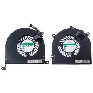 Laptop CPU Cooling Fan Left and Right Replacement Kit for A1297 17" Unibody 2009 2010 2011 Laptop CPU Cooling Fan Left and Right Replacement Kit for A1297 17" Unibody 2009 2010 2011