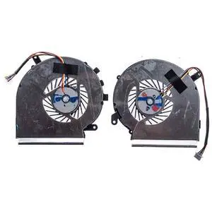 Suitable for GE62GL62M GP62MGL72MGP72MS-16J9 MS-16JB series 4-pin replacement laptop CPU+GPU cooling fan Suitable for GE62GL62M GP62MGL72MGP72MS-16J9 MS-16JB series 4-pin replacement laptop CPU+GPU cooling fan