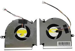 Replacement CPU and GPU Cooling Fan for GE63 GL63 GV63 GP63 GP73 GE73 GL73 GE63GE63VR-7RE GE63VR-7RF Series Replacement CPU and GPU Cooling Fan for GE63 GL63 GV63 GP63 GP73 GE73 GL73 GE63GE63VR-7RE GE63VR-7RF Series