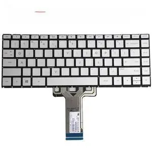 US keyboard with backlight for X360 14-BA 14T-BA 14M-BA 14-BS 14-BW 14-BF 14m-CD 14m-DH 14m-CF 14-DK (Silver) US keyboard with backlight for X360 14-BA 14T-BA 14M-BA 14-BS 14-BW 14-BF 14m-CD 14m-DH 14m-CF 14-DK (Silver)