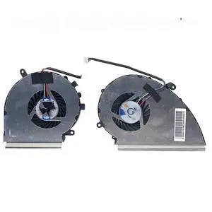 Replacement Laptop Fan 4 Pin 2 Fan PA06015SL N366 N372 for GE72GP72CPU Fan and GPU Cooling Fan Replacement Laptop Fan 4 Pin 2 Fan PA06015SL N366 N372 for GE72GP72CPU Fan and GPU Cooling Fan