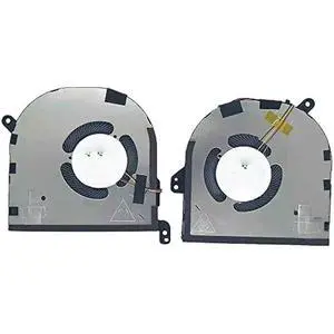 Suitable for 2020 15 9500 9510 5550 series 009RK6 0DJH35 laptop CPU+GPU cooling fan replacement parts Suitable for 2020 15 9500 9510 5550 series 009RK6 0DJH35 laptop CPU+GPU cooling fan replacement parts