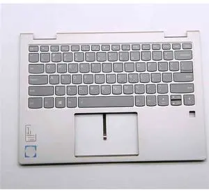 Applicable to 730-13IKB 730-13ISK US keyboard frame cover black silver with backlight Applicable to 730-13IKB 730-13ISK US keyboard frame cover black silver with backlight