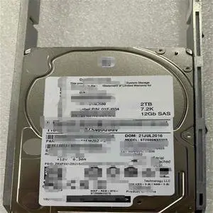FOR 01EJ032 01AC599 01EJ034 2T 2TB SAS 2.5 V5000 Gen2 Hard Drive HDD FOR 01EJ032 01AC599 01EJ034 2T 2TB SAS 2.5 V5000 Gen2 Hard Drive HDD