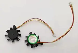 FOR 2PCS FAN For HA2510M-X 5V 0.1A 5500RPM The pitch of two 23 mm single ball notebook CPU fan Series CPU Cooling Fan FOR 2PCS FAN For HA2510M-X 5V 0.1A 5500RPM The pitch of two 23 mm single ball notebook CPU fan Series CPU Cooling Fan