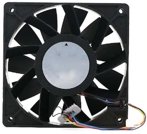 PFC1212DE 120mm 12038 12V 4.8A 7000RPM high-speed air pressure cooling fan, suitable for axial flow high-power coolers in server racks. PFC1212DE 120mm 12038 12V 4.8A 7000RPM high-speed air pressure cooling fan, suitable for axial flow high-power coolers in server racks.