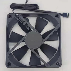Suitable for 12025 12V 0.32A RF-AP120-FP 12CM hydraulic four-wire speed-regulating temperature-controlled silent fan Suitable for 12025 12V 0.32A RF-AP120-FP 12CM hydraulic four-wire speed-regulating temperature-controlled silent fan