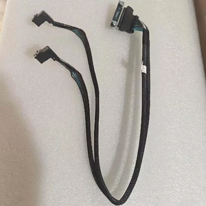 Dual 12Gb SAS SFF-8643 for R730 and R740, cable 0F037K/F037K for Dell PERC H330, H730, and H730P. Dual 12Gb SAS SFF-8643 for R730 and R740, cable 0F037K/F037K for Dell PERC H330, H730, and H730P.