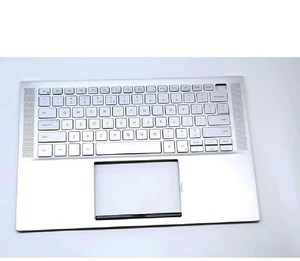 Palm rest cover and keyboard bezel cover for 7400 and 7401 (US version, silver) Palm rest cover and keyboard bezel cover for 7400 and 7401 (US version, silver)