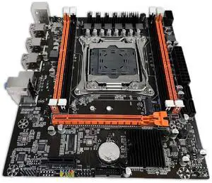 X99 motherboard, supports DDR3 memory, desktop gaming motherboard, ECC compatible, E5 2686V4 2673v3 CPU. X99 motherboard, supports DDR3 memory, desktop gaming motherboard, ECC compatible, E5 2686V4 2673v3 CPU.