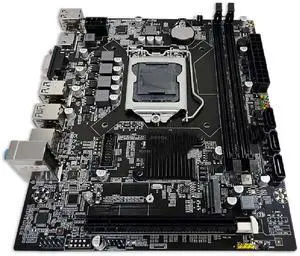 H110 DDR4 desktop motherboard, LGA1151 processor, with M.2 interface, supports 6th, 7th, 8th, and 9th generation CPUs, i5 8400. H110 DDR4 desktop motherboard, LGA1151 processor, with M.2 interface, supports 6th, 7th, 8th, and 9th generation CPUs, i5 8400.