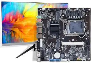 H61 LGA1155 all-in-one motherboard, second-generation i3/i5/i7 processor, dedicated graphics card, PCIe interface. H61 LGA1155 all-in-one motherboard, second-generation i3/i5/i7 processor, dedicated graphics card, PCIe interface.