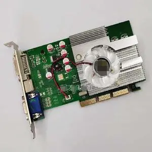 FX5500 graphics card, 256MB RAM, 8x speed compatible, 4x/8x speed graphics card, graphics card with DVI/S-Video interface. FX5500 graphics card, 256MB RAM, 8x speed compatible, 4x/8x speed graphics card, graphics card with DVI/S-Video interface.
